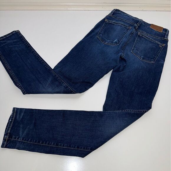 Madewell Size 25 Women's Dark Blue‎ Wash Denim Jeans - Picture 3 of 11